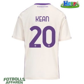 Fiorentina Moise Kean #20 Bortatröja 2025-26 Kortärmad